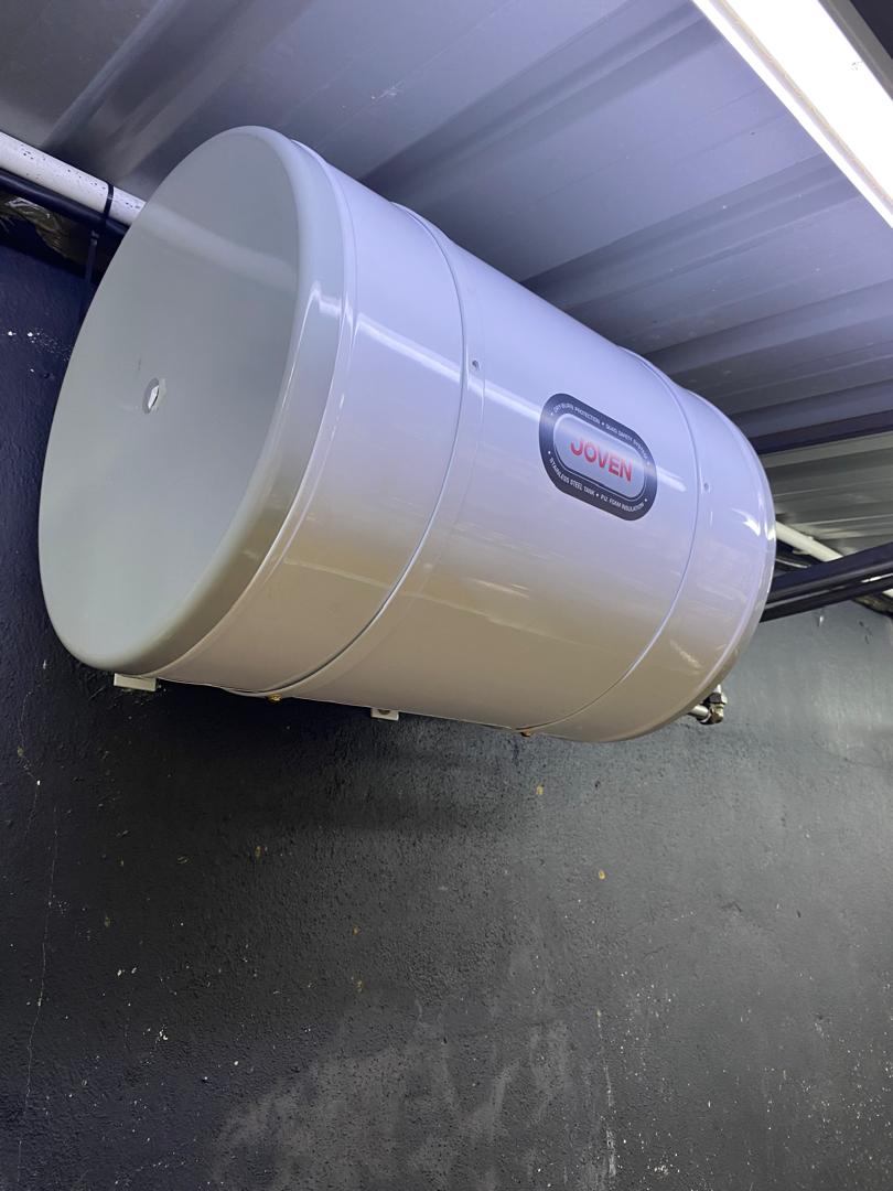 Water Heater Horizontal Installation